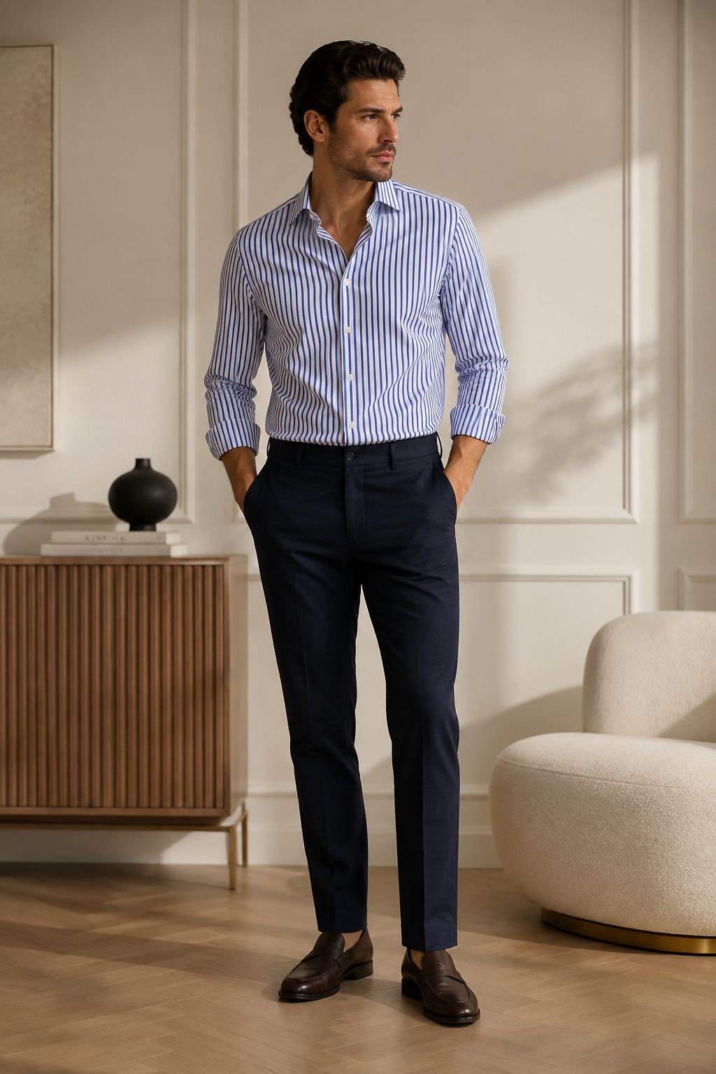 6534REGSPBL - CAMISA BLONDE BLANCO